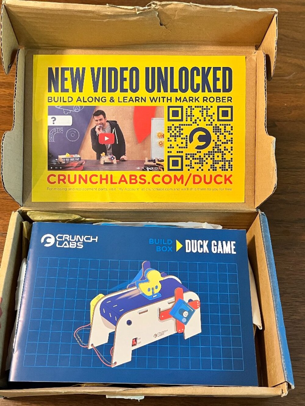 Duck Game Build Box by Crunch Labs from Mark Rober